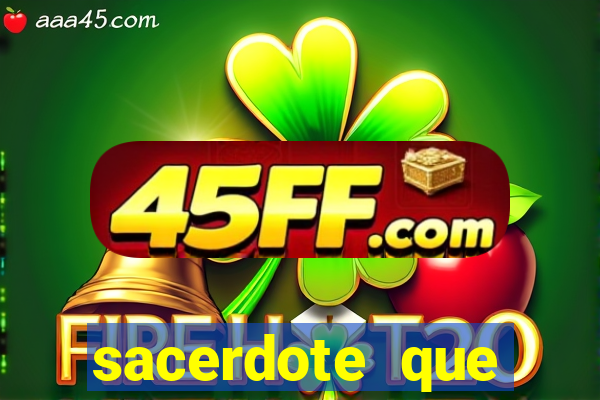 sacerdote que morreu no santo dos santos